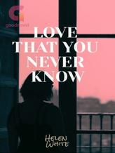 Novel Love that you never know by Hellan white