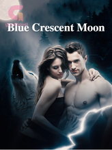 Novel Blue Crescent Moon by Aidan Zednem