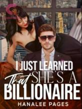 Novel I Just Learned That she’s a Billionaire by Hanalee